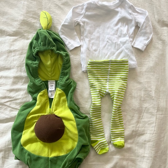 Carter's Costumes Like New Carters Baby Avocado Costume Poshmark